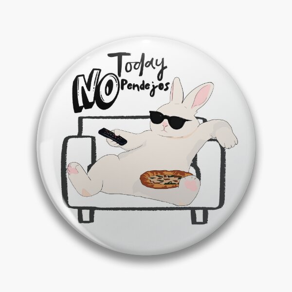 Item preview, Sarcastic retro cartoon Spanglish Bunny  designed and sold by ZMaria.