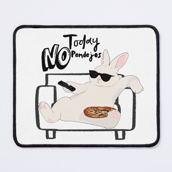 Item preview, Sarcastic retro cartoon Spanglish Bunny designed and sold by ZMaria.