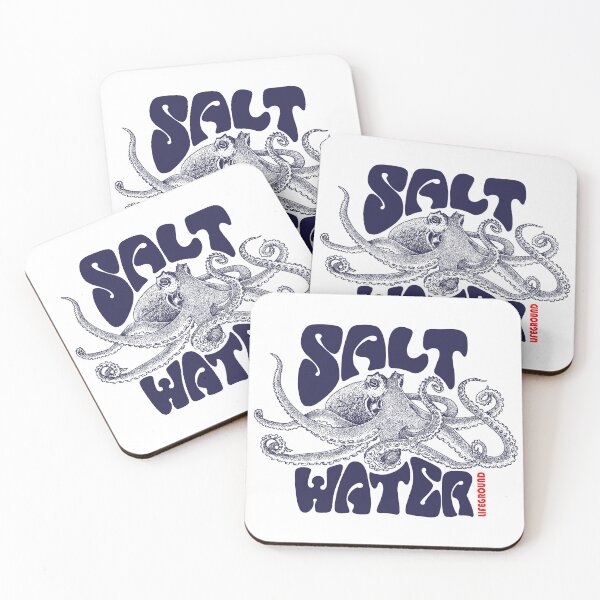Item preview, Vintage Octopus Marine Life - Salt Water LifeGround Retro Surf designed and sold by Alien-Theory.