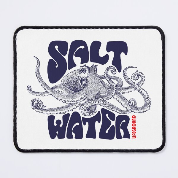 Item preview, Vintage Octopus Marine Life - Salt Water LifeGround Retro Surf designed and sold by Alien-Theory.
