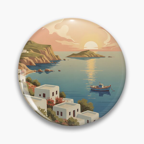 Item preview, Alonnisos Greece, Greek Island Vintage Travel Tourism designed and sold by TravelersGems.