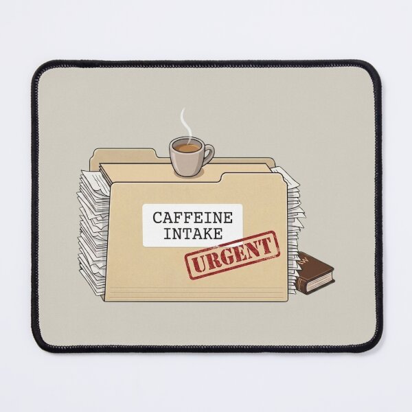 Item preview, Funny Lawyer Gift Caffeine Intake Urgent Attorney Law Firm Humor designed and sold by AkDesign022.