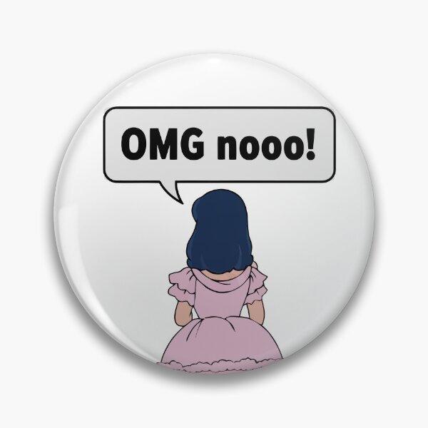Item preview, OMG Noo! Funny Reaction Meme – Cute Shock Expression Internet Humor designed and sold by PrincessLavinia.