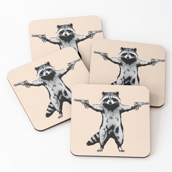 Item preview, Banksy Raccoon designed and sold by 123ks.