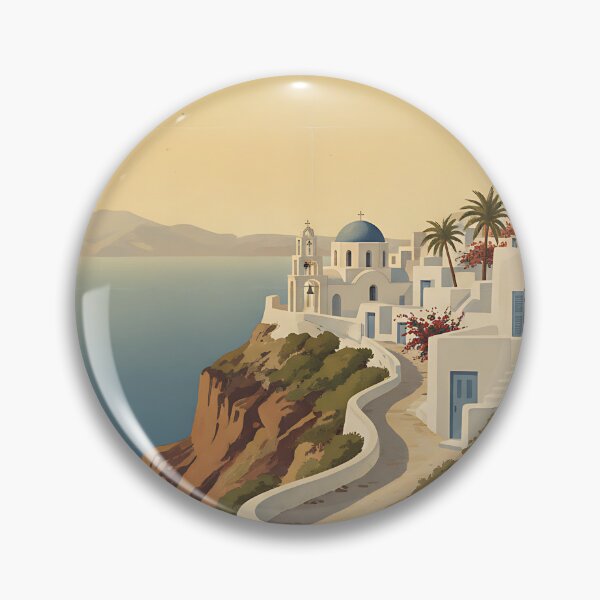 Item preview, Anafi Greece, Greek Island Vintage Travel Tourism designed and sold by TravelersGems.