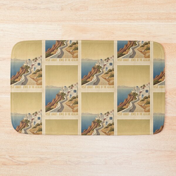 Item preview, Anafi Greece, Greek Island Vintage Travel Tourism designed and sold by TravelersGems.