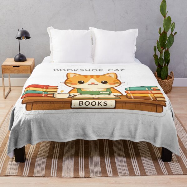 Item preview, Bookshop Cat designed and sold by Iail Ioa.