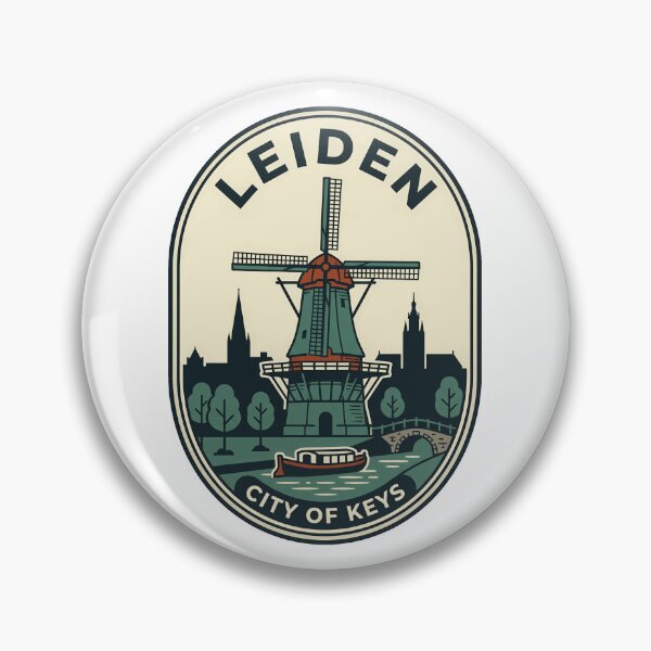Item preview, Vintage Leiden Netherlands Windmill City of Keys designed and sold by k3rstman1.