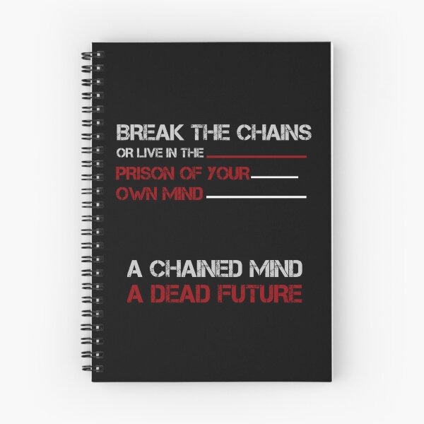Item preview, Break the chains - prison of your own mind - motivational grunge apparel designed and sold by Obiechefu.