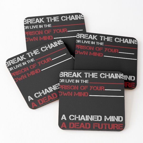 Item preview, Break the chains - prison of your own mind - motivational grunge apparel designed and sold by Obiechefu.