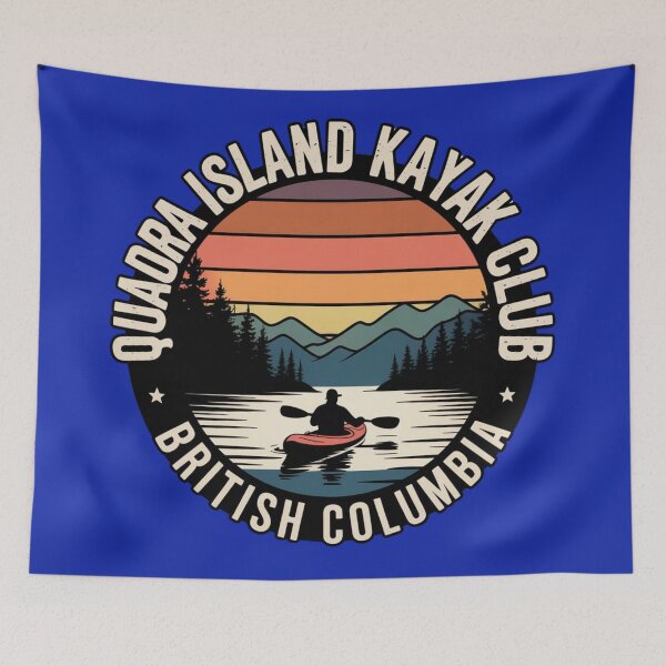 Item preview, Quadra Island Kayak Club Retro Outdoor Adventure T-Shirt designed and sold by Timeless Design.