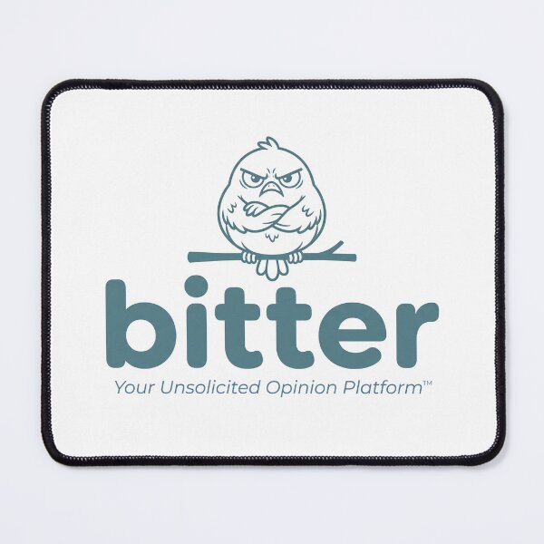Item preview, Bitter Unsolicited Opinion Platform Funny Parody designed and sold by ⭐Anistore⭐.
