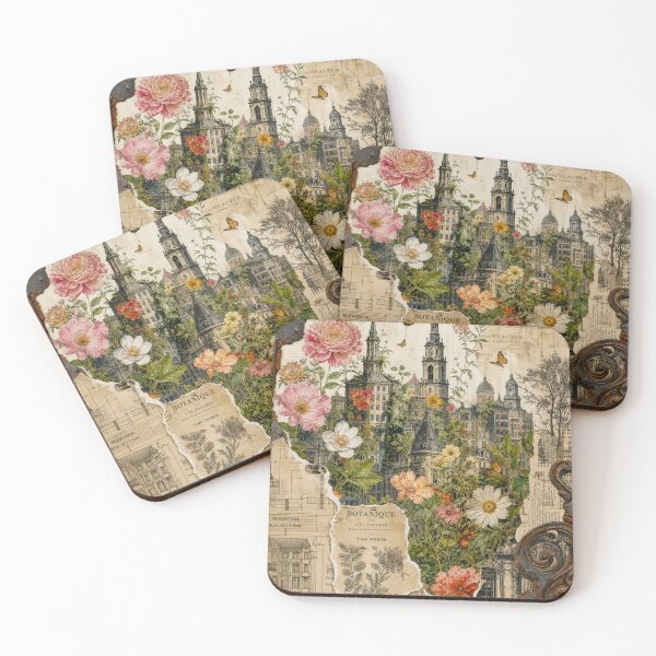 Item preview, Symbiosis: Botanical City Vintage designed and sold by DarVibe Designs.
