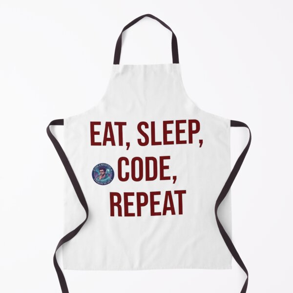 Item preview, Eat Sleep Code Repeat Funny Programmer Developer Quote designed and sold by PrintforDesign.