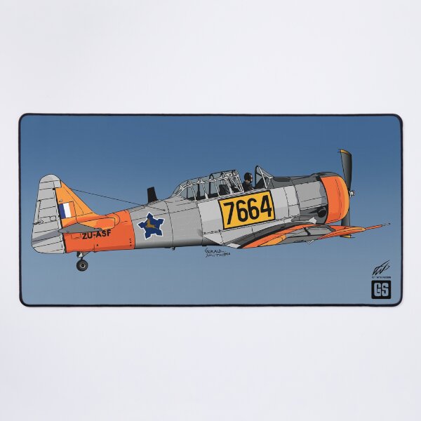 Item preview, Harvard 7664 Exclusive Aviation Art Illustartion designed and sold by GeraldSmithArt.
