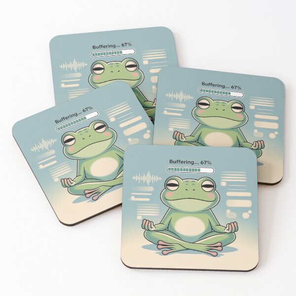 Item preview, Mentally Buffering Frog designed and sold by KiriStudio.