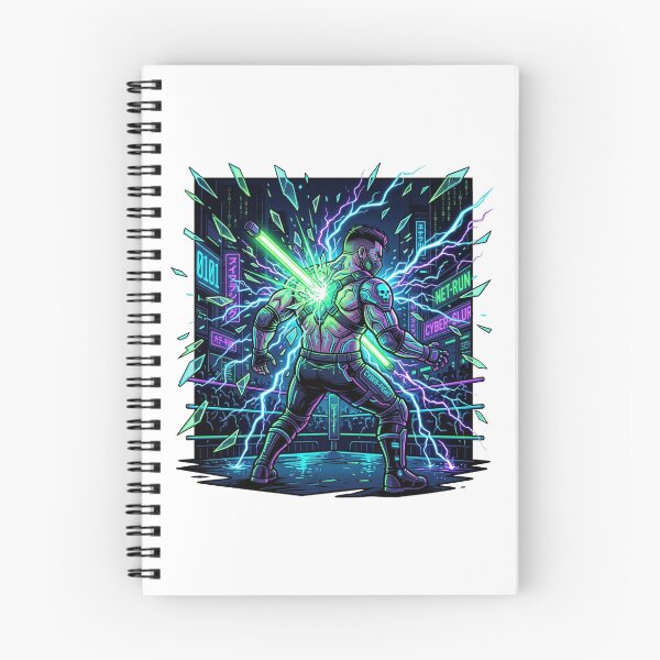 Item preview, Cyberpunk Neon Light Tube Deathmatch Wrestling designed and sold by DuckOddity.