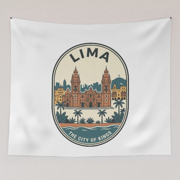 Item preview, Vintage Lima Peru Cathedral City of Kings designed and sold by k3rstman1.