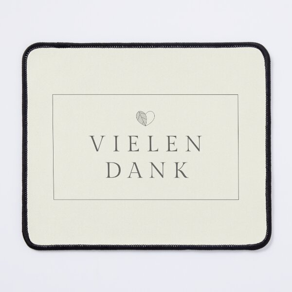 Item preview, Vielen Dank, German Thank you designed and sold by Noydee Red Salavan.