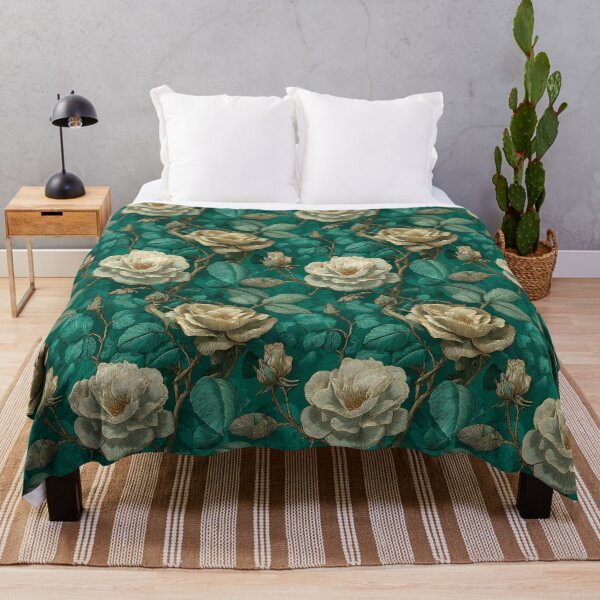 Item preview, Graceful Rose Flower - Tropical Flower Pattern  - Housewarming Gifts designed and sold by RoyalStarsPatts.