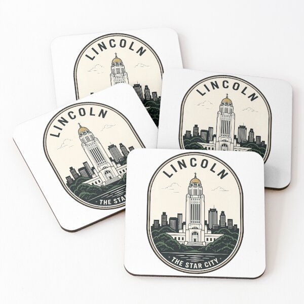 Item preview, Lincoln Nebraska State Capitol Star City Badge designed and sold by k3rstman1.