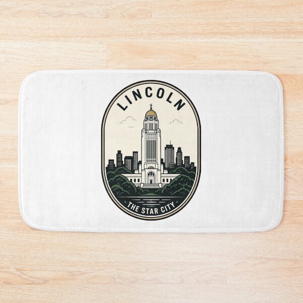 Item preview, Lincoln Nebraska State Capitol Star City Badge designed and sold by k3rstman1.