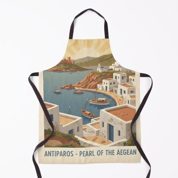 Item preview, Antiparos Greece, Greek Island Vintage Travel Tourism designed and sold by TravelersGems.