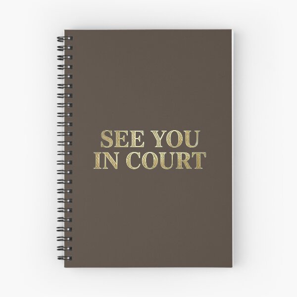 Item preview, See You In Court Funny Lawyer Gift Attorney Law Firm Humor designed and sold by AkDesign022.