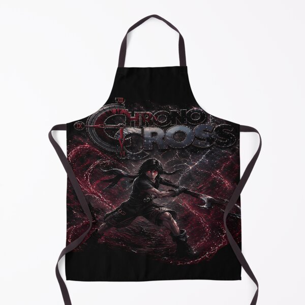 Item preview, The Chrono Trigger-Dark Serge Chrono Cross - Red Eyes Warrior Aesthetic - Epic Fantasy Game Art Design designed and sold by Trinidesigns123.