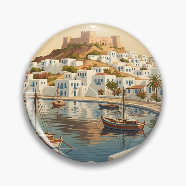 Item preview, Astypalaia Greece, Greek Island Vintage Travel Tourism designed and sold by TravelersGems.