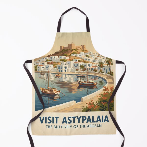 Item preview, Astypalaia Greece, Greek Island Vintage Travel Tourism designed and sold by TravelersGems.
