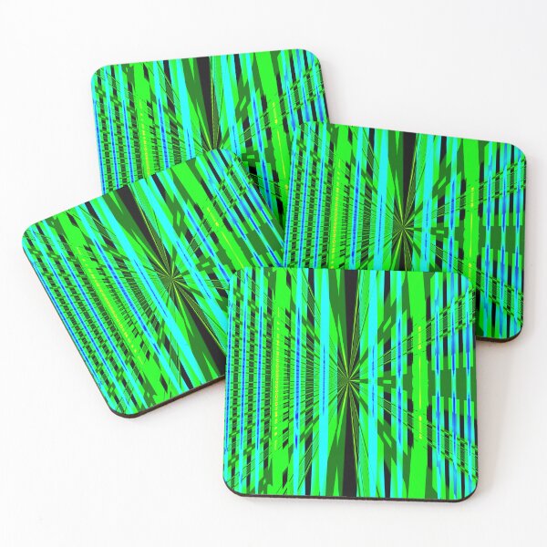 Item preview, Abstract Pattern "A colorful curtain 2" designed and sold by Gluecknika.