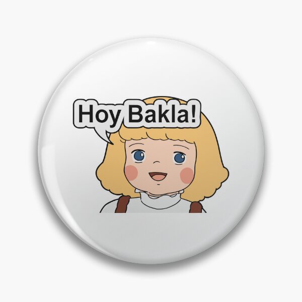 Item preview, Hoy Bakla Meme – Funny Pinoy Sass Reaction LGBTQ Humor designed and sold by PrincessLavinia.