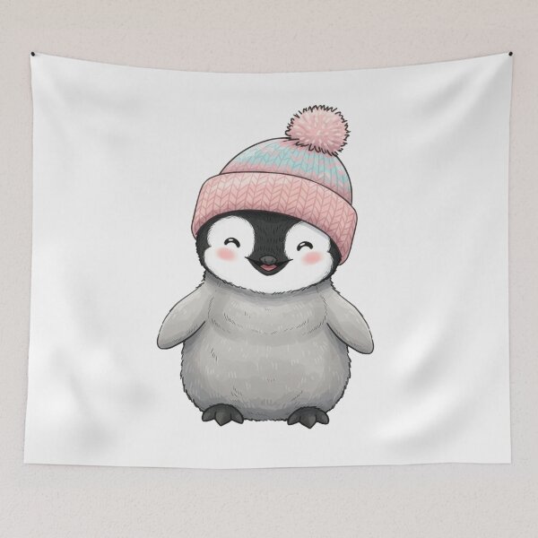 Item preview, Cute and beloved penguin -A lovely smile that seems to bring happiness- designed and sold by LOVEARTDESIGN.