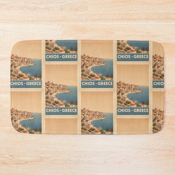 Item preview, Chios Greece, Greek Island Vintage Travel Tourism designed and sold by TravelersGems.