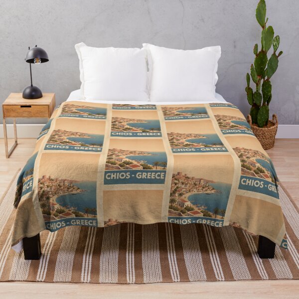 Item preview, Chios Greece, Greek Island Vintage Travel Tourism designed and sold by TravelersGems.