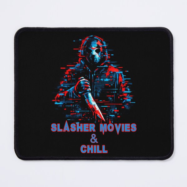 Item preview, Glitch Horror Slasher Aesthetic - Retro Cyber Masked Killer designed and sold by SidTastic .