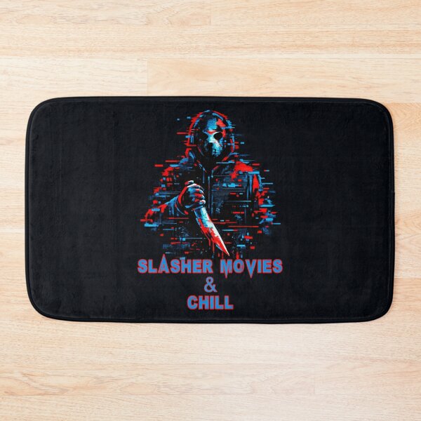 Item preview, Glitch Horror Slasher Aesthetic - Retro Cyber Masked Killer designed and sold by SidTastic .