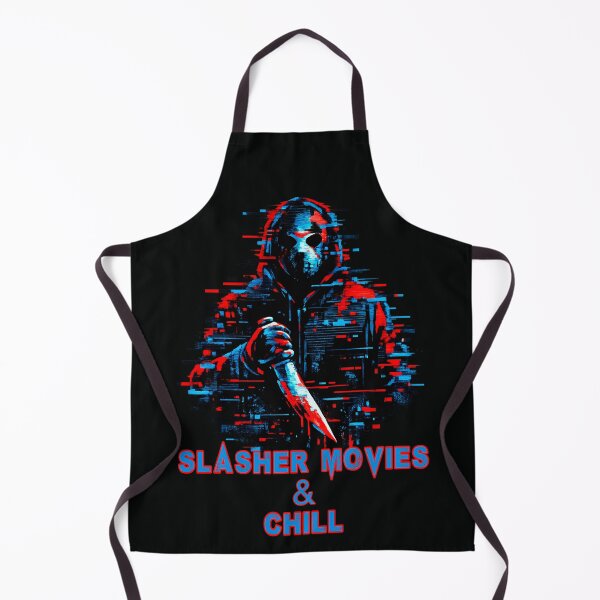 Item preview, Glitch Horror Slasher Aesthetic - Retro Cyber Masked Killer designed and sold by SidTastic .