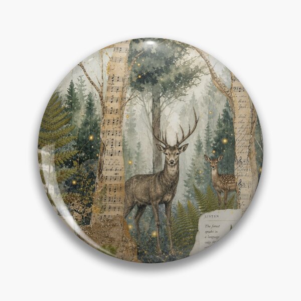 Item preview, Forest Echoes: Mystical Forest Vintage designed and sold by DarVibe Designs.