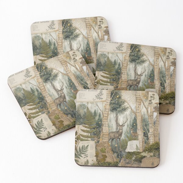 Item preview, Forest Echoes: Mystical Forest Vintage designed and sold by DarVibe Designs.