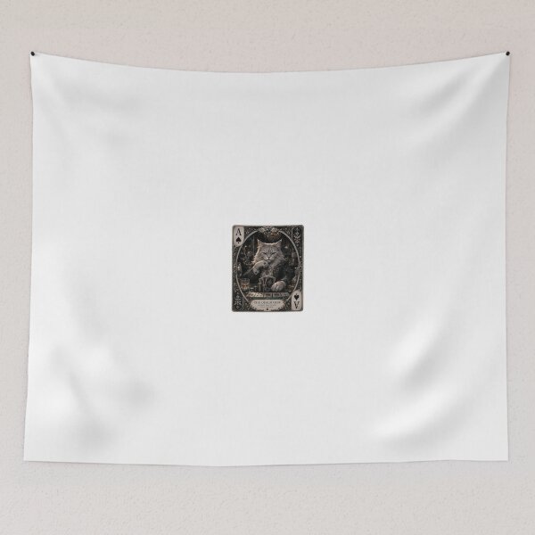 Item preview, The Dealmaker – Dark Luxury Poker Cat Playing Card designed and sold by LovelyCatGalaxy.