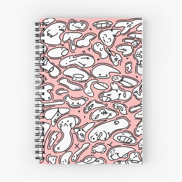 Item preview, Funny characters -doodled blobs  designed and sold by YKIT.