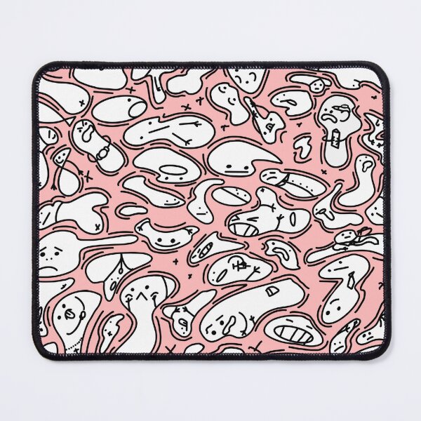 Item preview, Funny characters -doodled blobs designed and sold by YKIT.