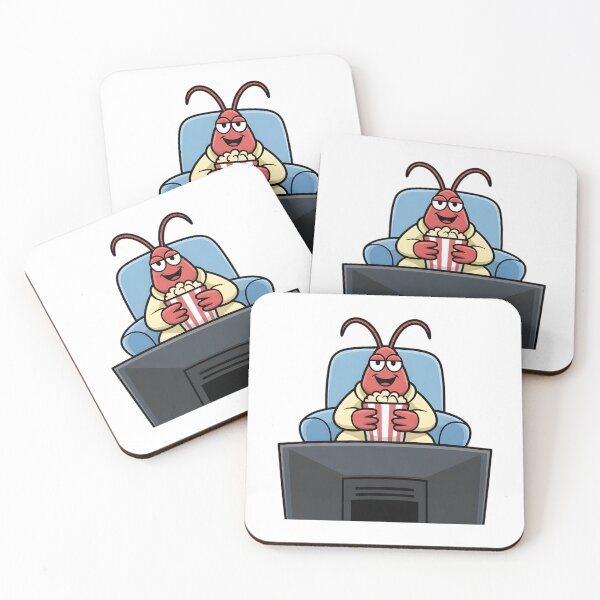 Item preview, Cartoon Red Lobster Watching TV designed and sold by AbanoubStore.