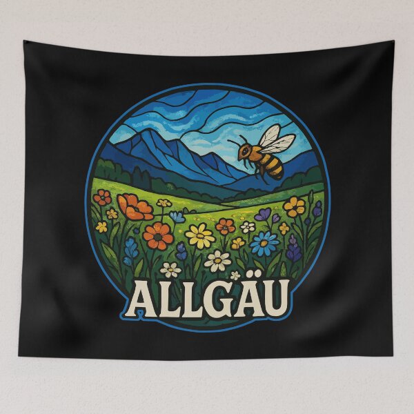Item preview, Allgau Bavaria Stained Glass Art Travel designed and sold by TomFrontierArt.