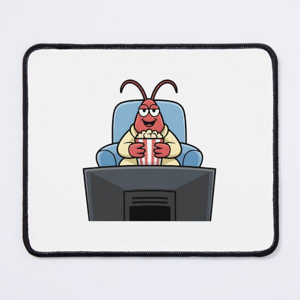 Item preview, Cartoon Red Lobster Watching TV designed and sold by AbanoubStore.