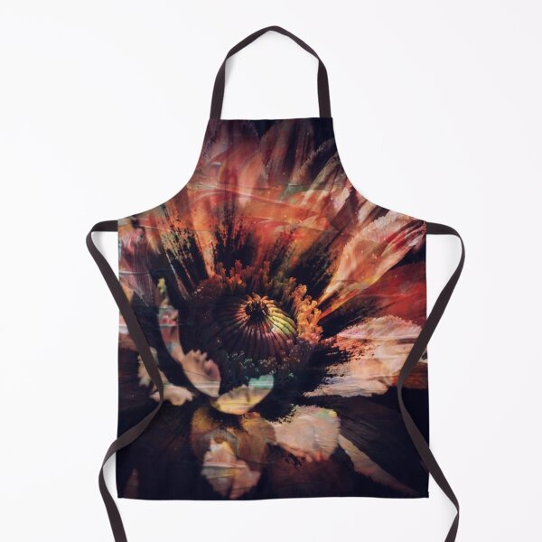 Item preview, Fire Petal — Dark Multiexposure Floral Art designed and sold by CunningMaskPrints.