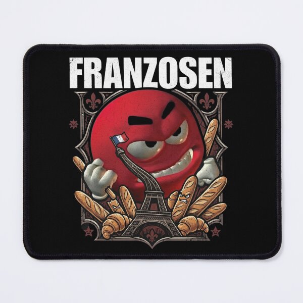 Item preview, French red evil emoji designed and sold by LayersDesign.