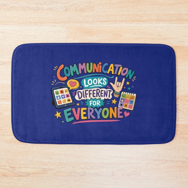 Item preview, Communication Looks Different for Everyone Autism Speech Therapy, Special Education Mental Health Teacher  designed and sold by alenaz.